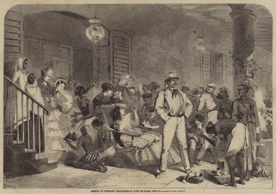 Arrival of Overland Travellers at Point de Galle, Ceylon by Florence Claxton